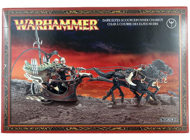 Dark Elves Scourgerunner Chariot Warhammer Fantasy